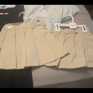Uniform skirts
